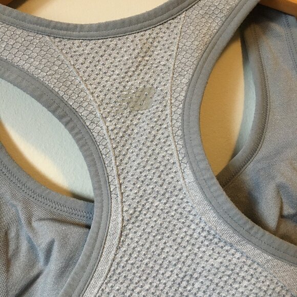New Balance Padded Racerback Sports Bra M - Picture 4 of 9